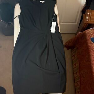 Calvin Klein Classic Black Midi Dress